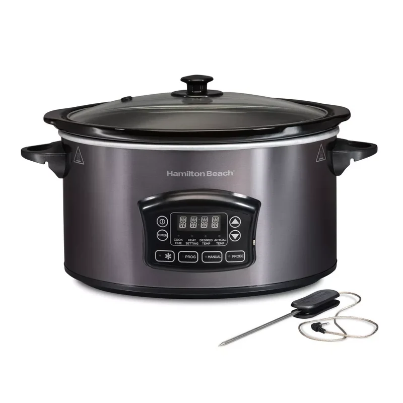 Programmable Defrost Slow Cooker - 6 Quart