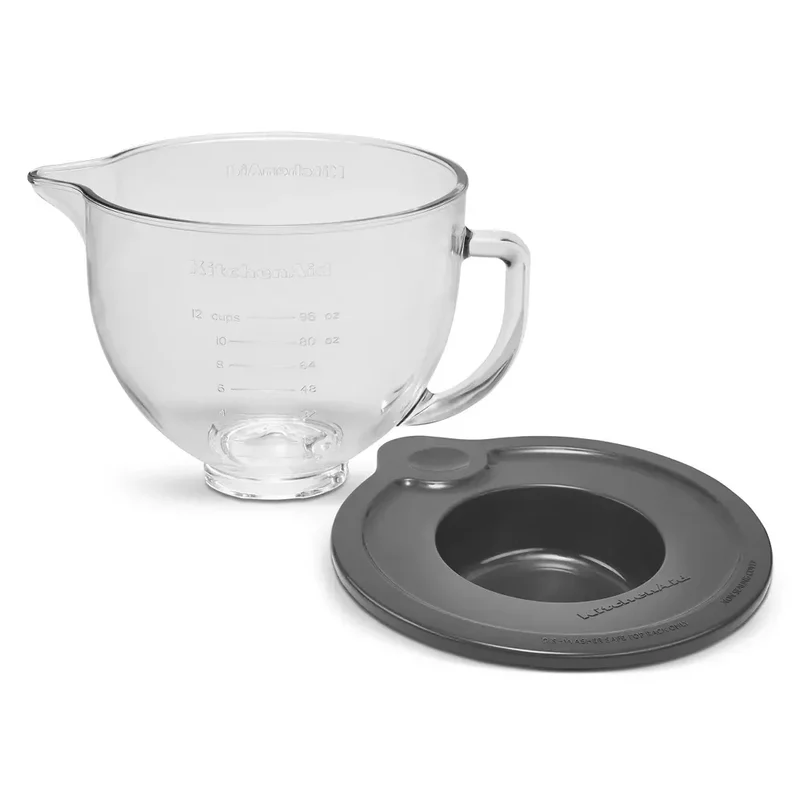 5qt Tilt-Head Glass Mixing Bowl