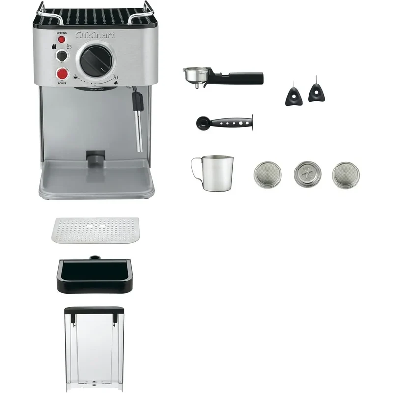 Stainless Steel Manual Espresso Maker