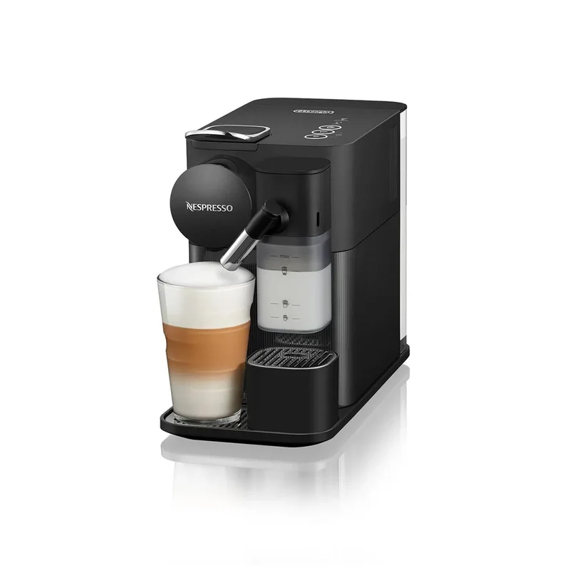 Lattissima One Coffee Maker and Espresso Machine by DeLonghi - Black: 19 Bars, Automatic Shut-Off, 1300W