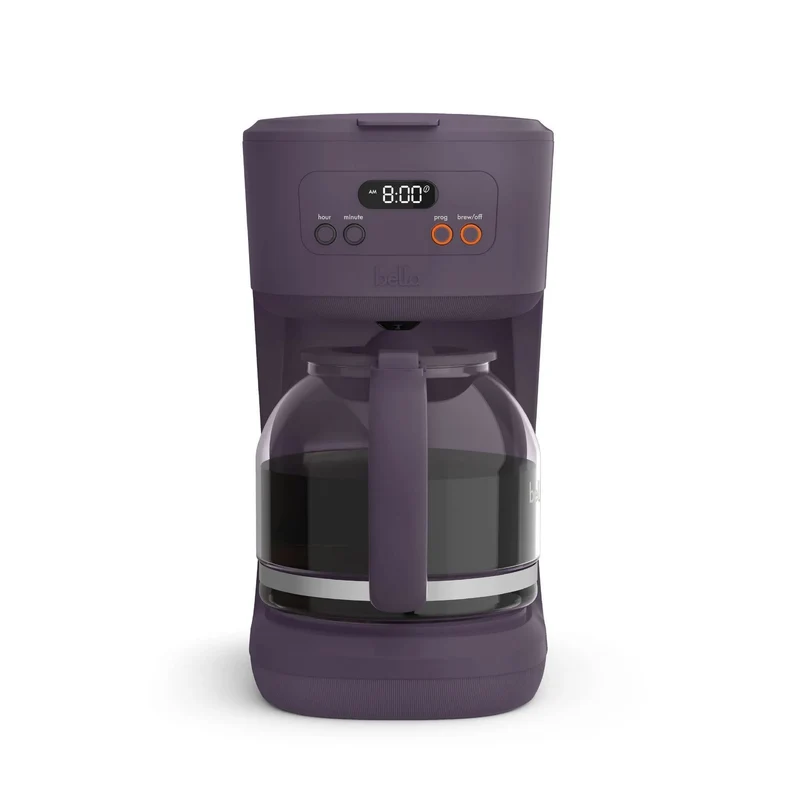 12-Cup Programmable Coffee Maker - Plum
