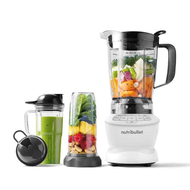Nutribullet 1200W Blender Full Size Combo- Matte White