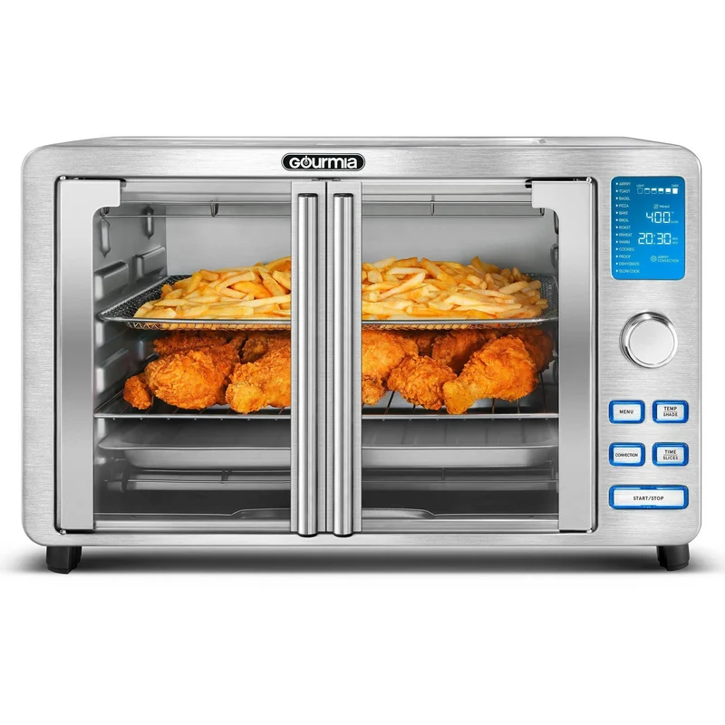 Digital Air Fryer Oven - 9-Slice Convection Toaster Oven