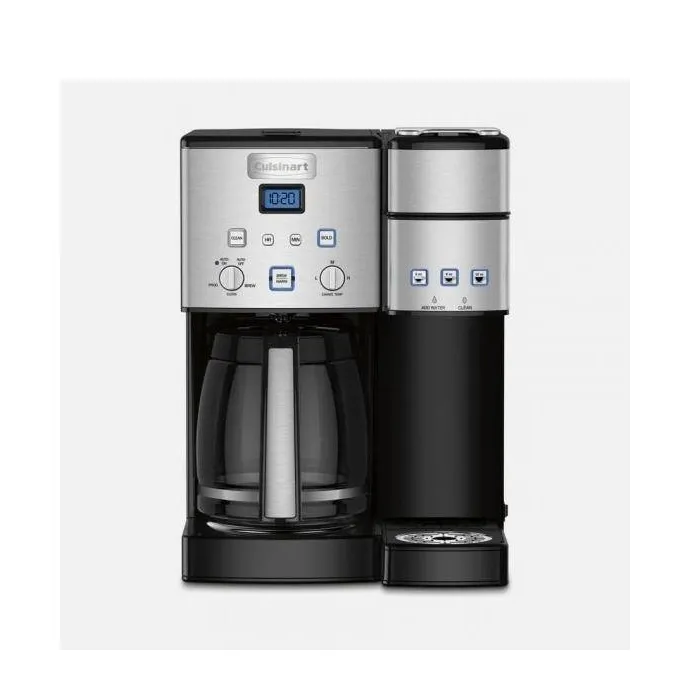 Coffee Center 12 Cup Coffeemaker and Single-Serve Brewer Stainless Steel