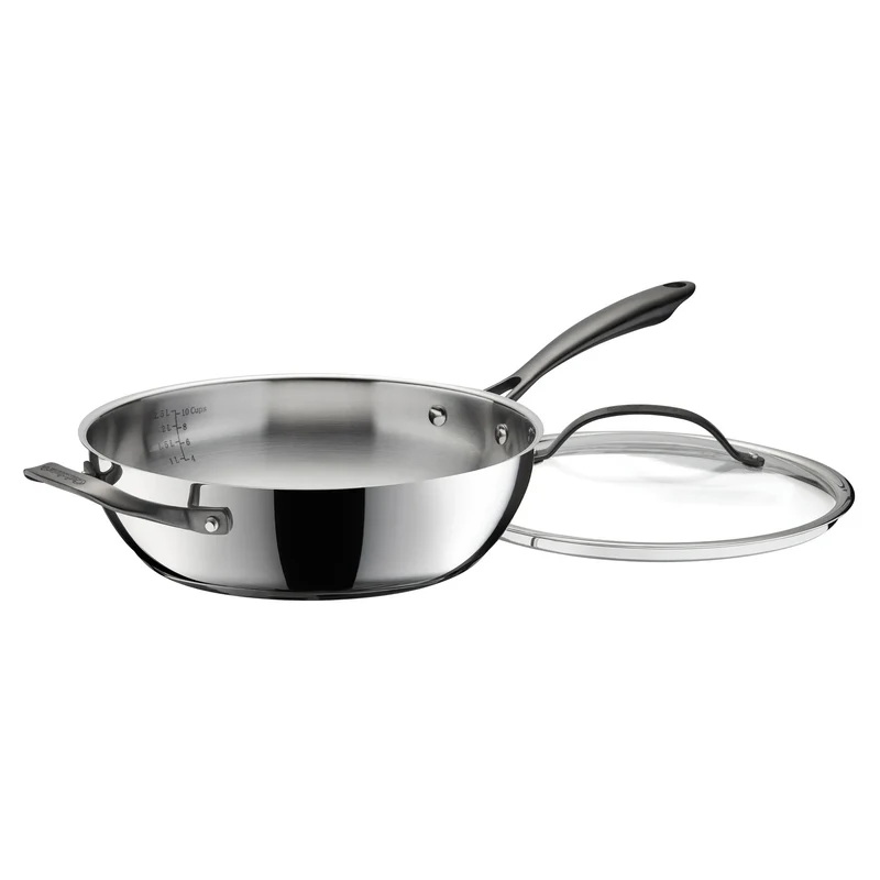 Radiant Pro 3.5qt Stainless Steel Saute Pan with Lid