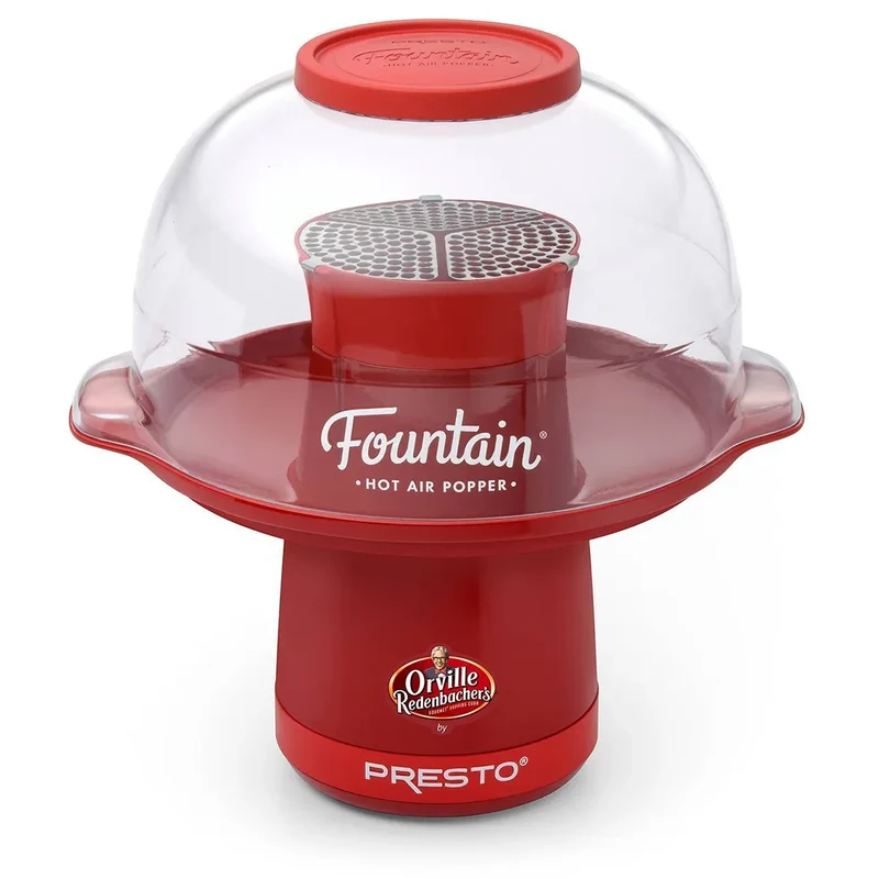 Electric Popcorn Maker - Red