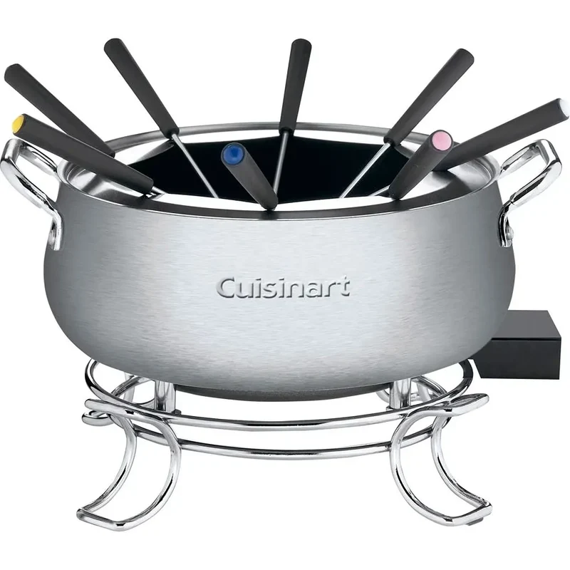 CFO-3SS 3-Quart Electric Fondue Pot, Stainless Steel