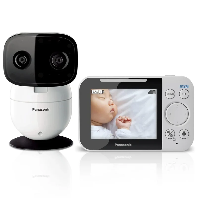 Extra Long Range Video Baby Monitor 3.5" - KX-HN4001W