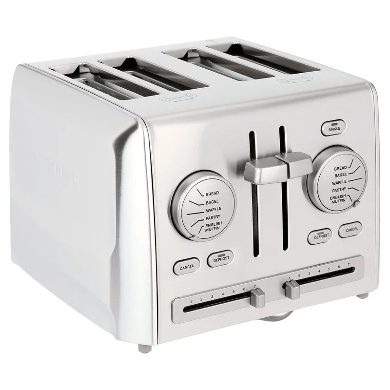 4-Slice Custom Select Toaster - Silver - CPT-640P1