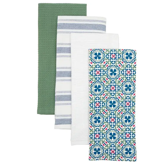 Terry Kitchen Towels, 8-pack