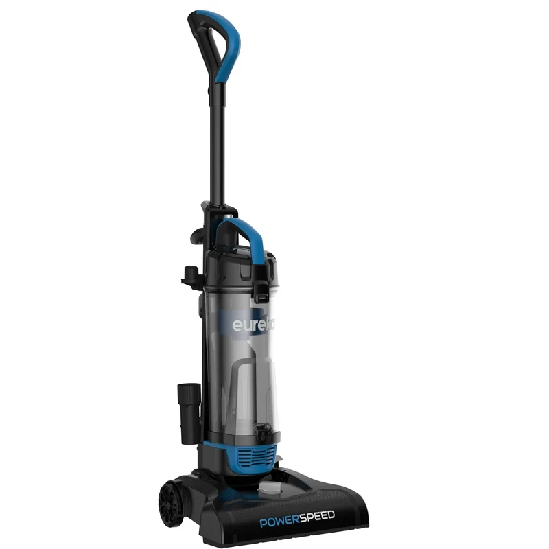 Powerful Bagless Lightweight Upright Vacuum Cleaner - Blue