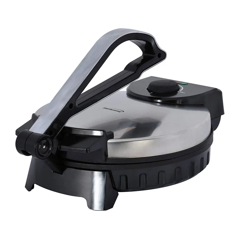 Brentwood TS-128 Stainless Steel Electric Tortilla Maker - 10-Inch Non-Stick