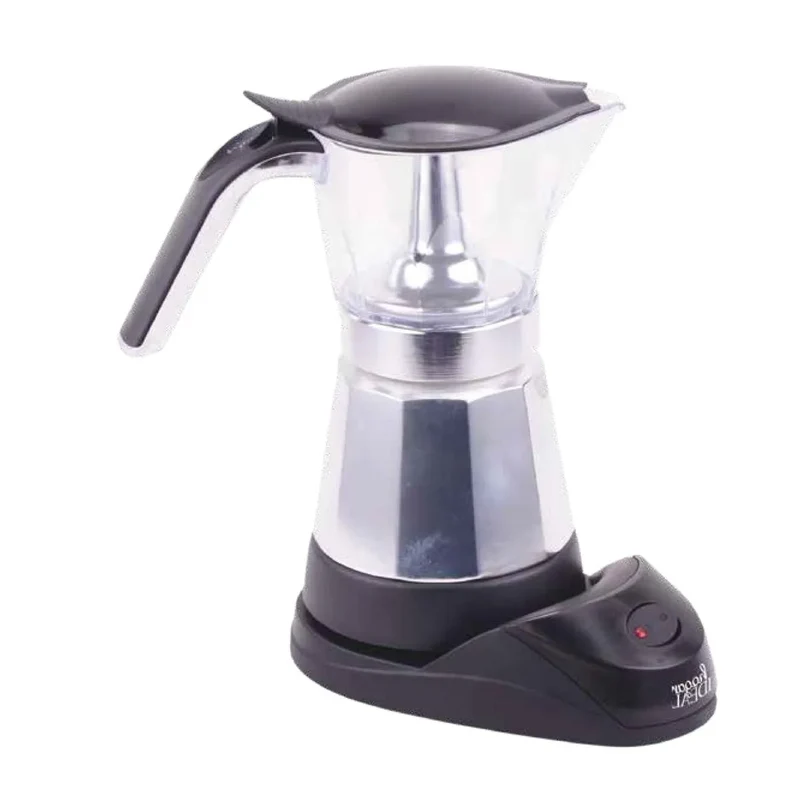 550W Electric Espresso Coffee Maker - 6-Cup Capacity