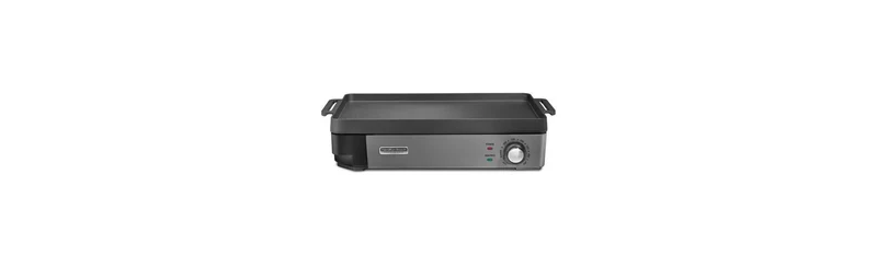 Electric Nonstick Flattop Griddle - Cast Iron