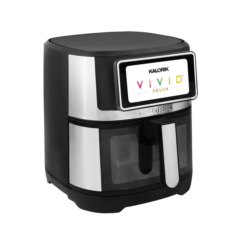 5qt Air Fryer with Full TFT Display - Stainless Steel