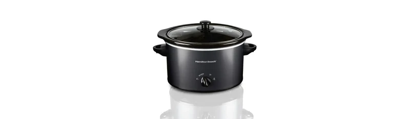 3-Quart Slow Cooker - Black