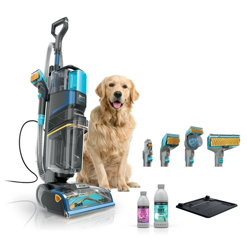 Upright Deep Carpet Cleaner with Built-In Spot Remover - Gray