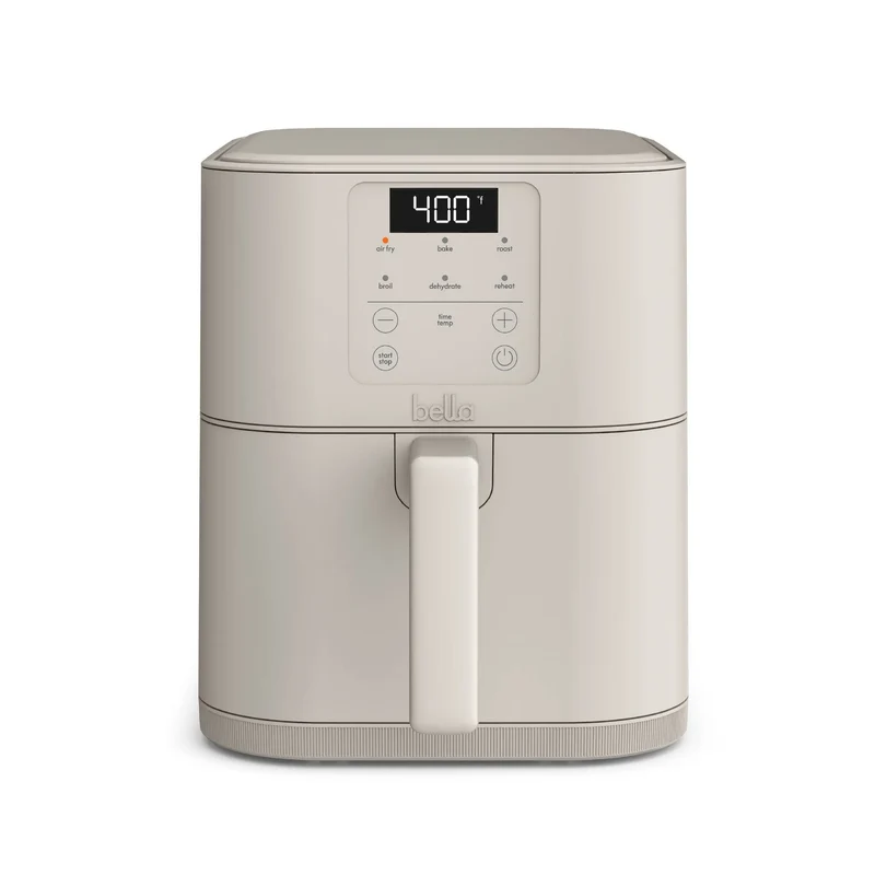 6Qt Slim Air Fryer - Oatmilk