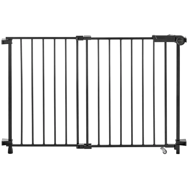Adjustable Baby Gate - Black
