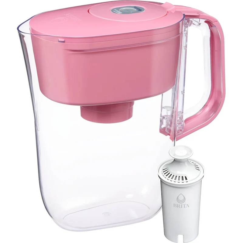 6-Cup Denali Water Pitcher Dispenser - Pink