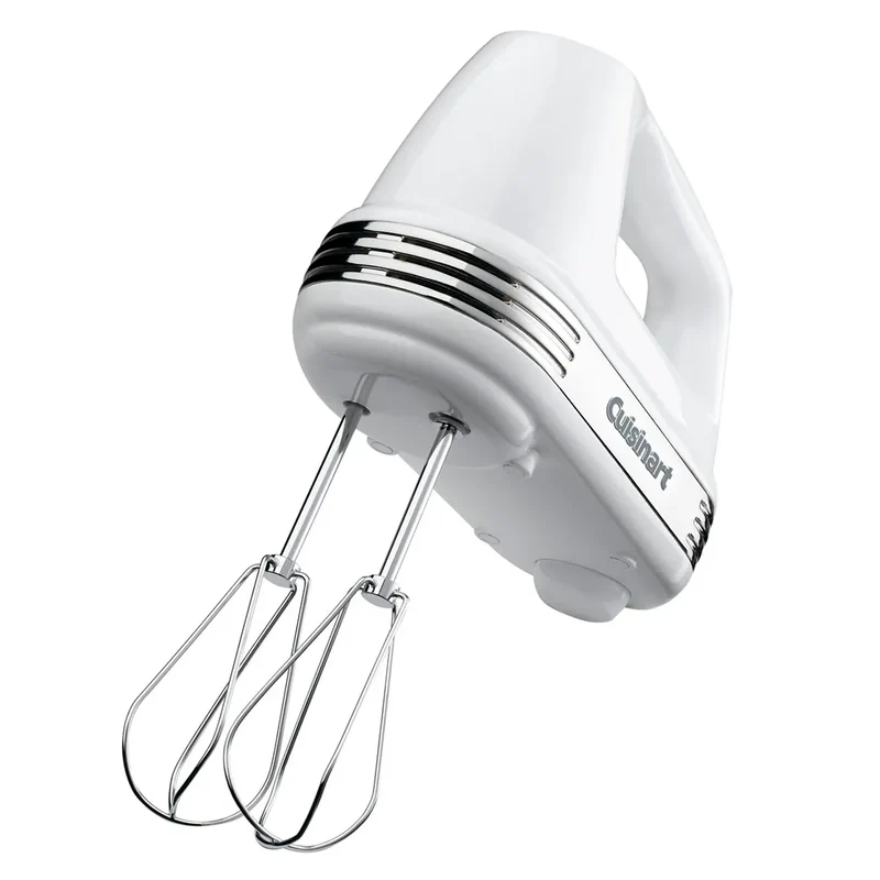 Power Advantage 5-Speed Hand Mixer White: Handheld Kitchen Mixer