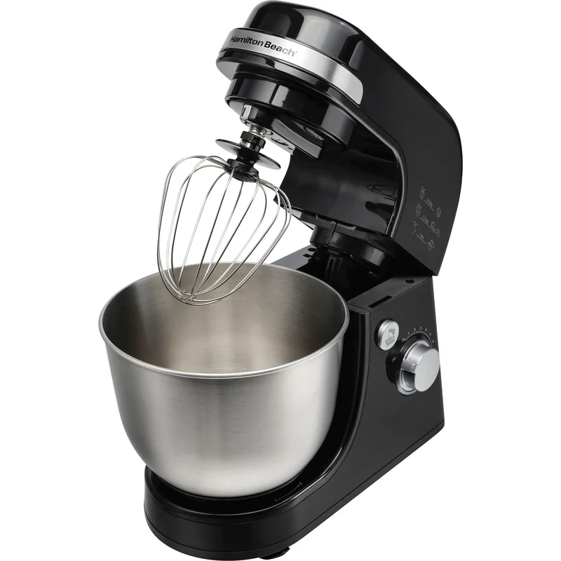 4 Quart Stand Mixer - Black