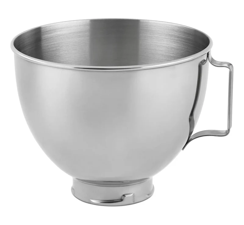 Stainless Steel Mixer Bowl with Handle - 8.75 inch