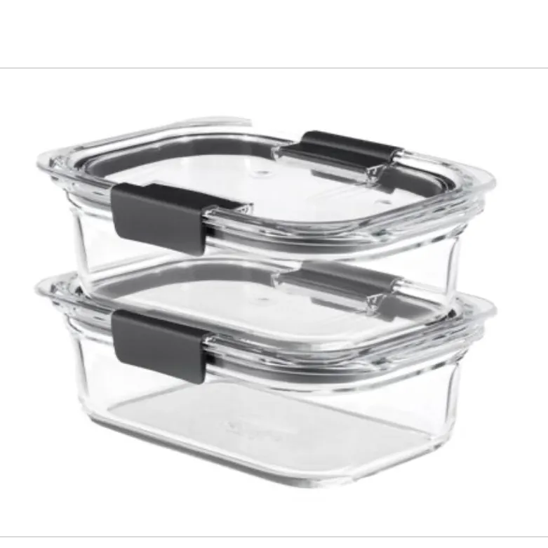 2-Pack 3.2 Cup Brilliance Glass Food Storage