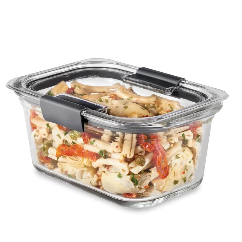 4.7 Cup Glass Food Storage Container - Microwave, Freezer & Oven Safe