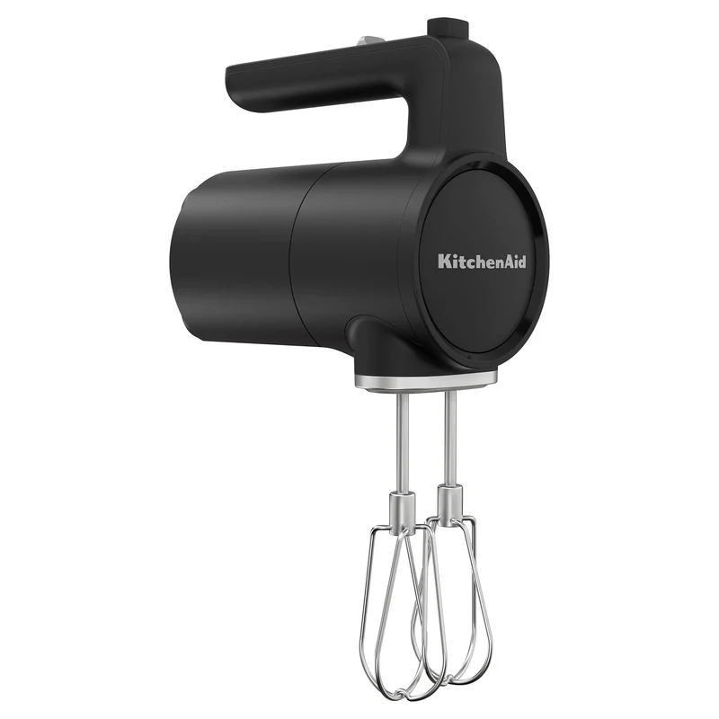 Cordless Hand Mixer - Black Matte