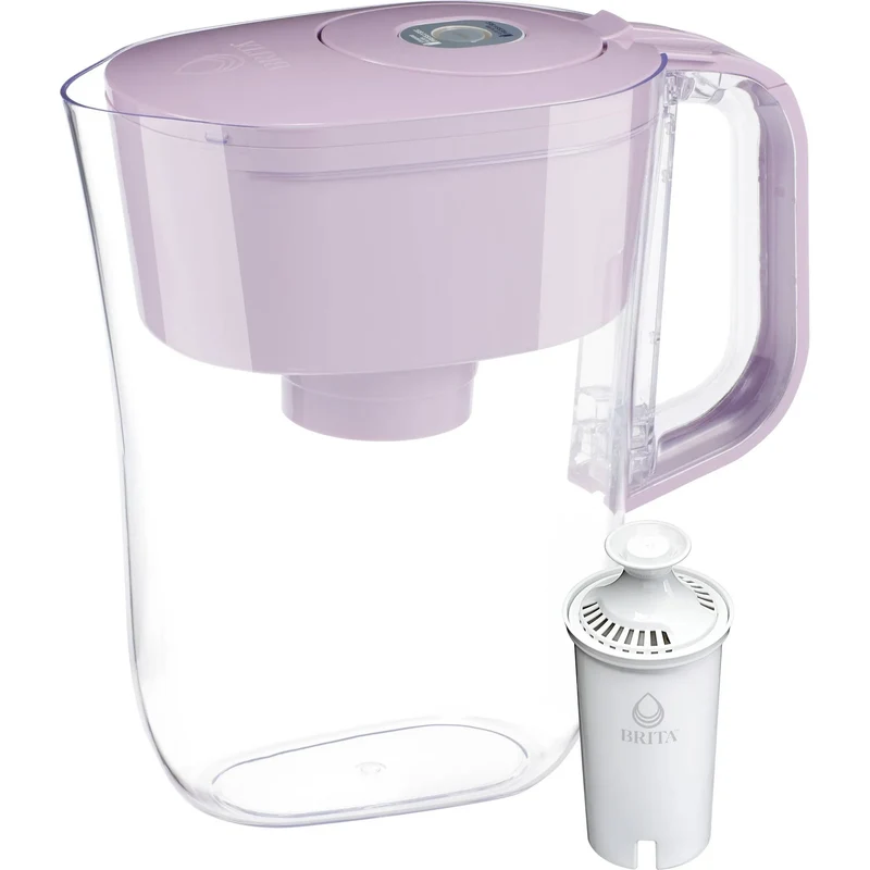 6-Cup Water Pitcher Dispenser - Purple