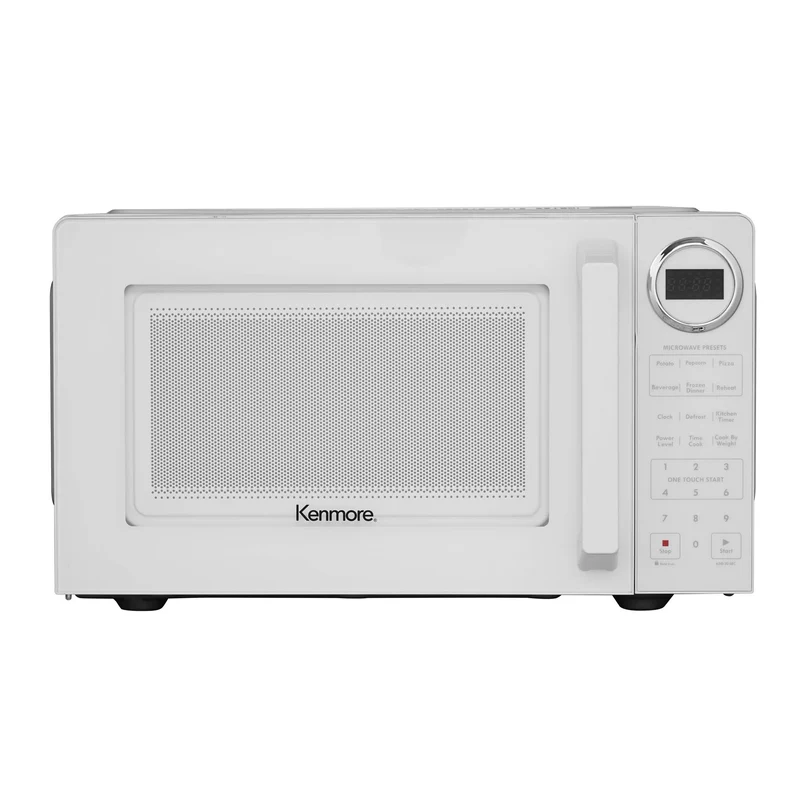 900W Countertop Microwave White