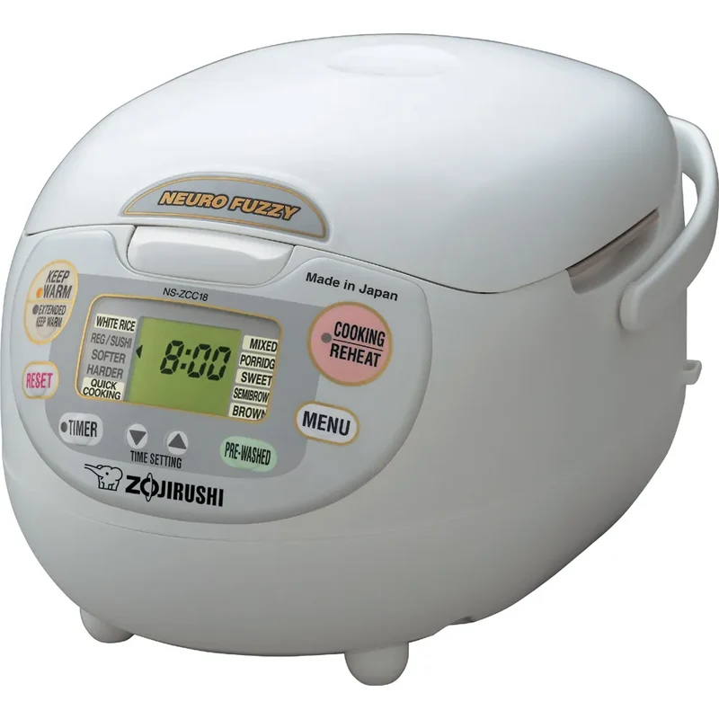 Neuro Fuzzy 10 Cup Rice Cooker & Warmer: - White