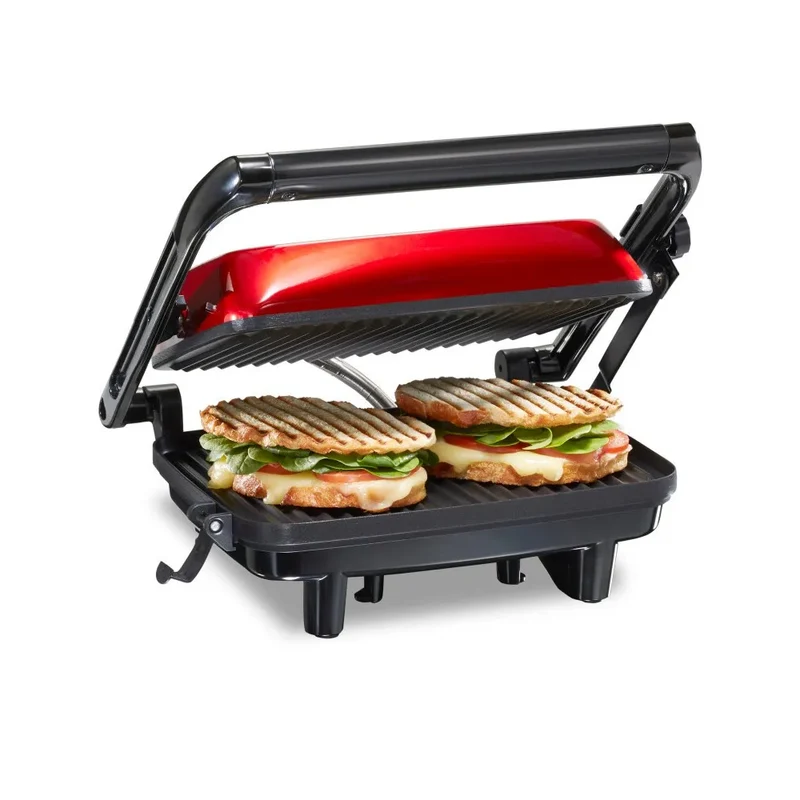 Panini Press & Gourmet Sandwich Maker - Nonstick Grill Machine
