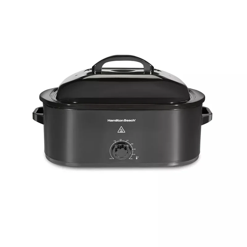 20Qt Electric Roaster Oven - Black