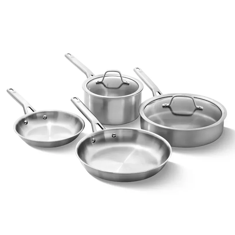 Stainless Steel 6-Piece Cookware Set