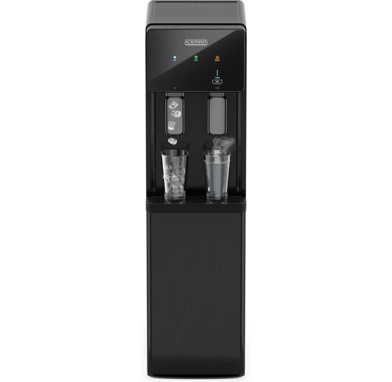 Ice Maker and Water Dispenser - Black