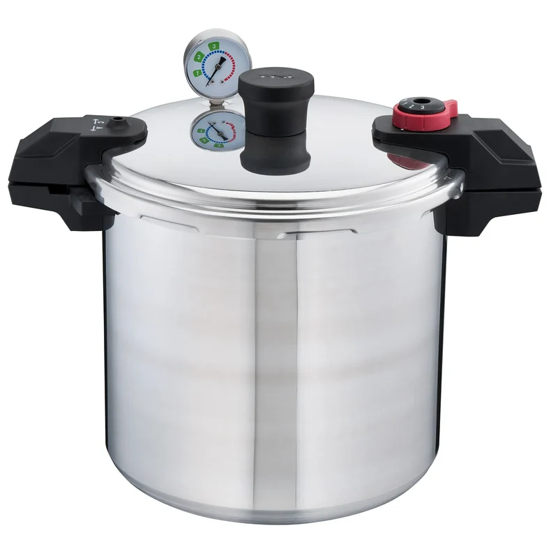 22 Quart Canner & Pressure Cooker - Silver