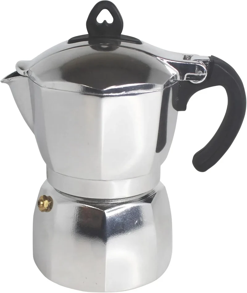 6-Cup Stovetop Espresso Maker - Silver