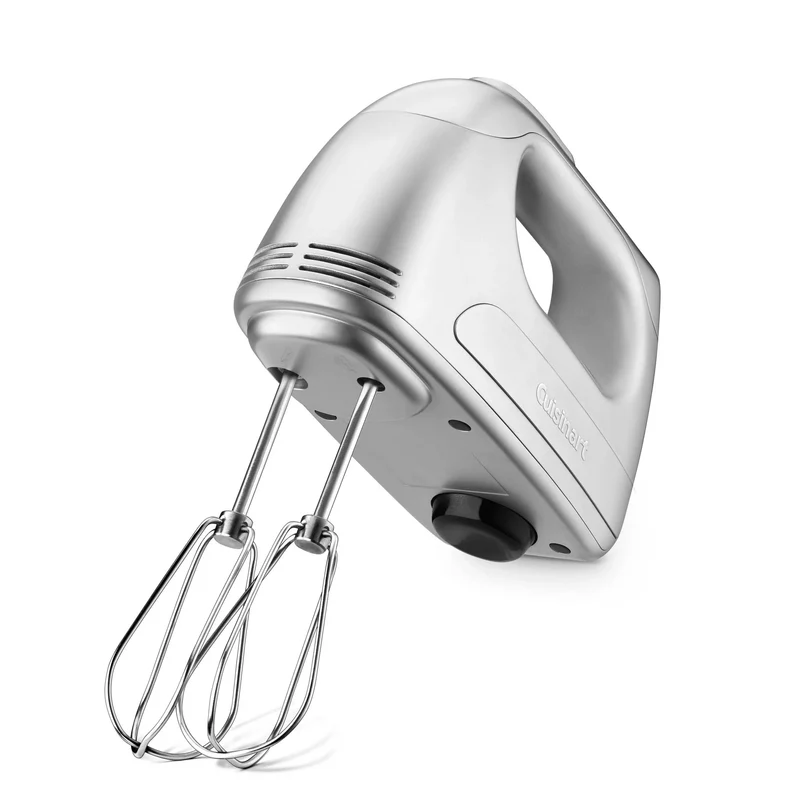 7-Speed Hand Mixer with Storage Case - Silver