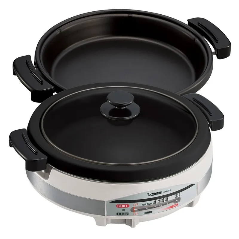 Gourmet d'Expert EP-RAC50 - Electric skillet - 1.4 kW - stainless white