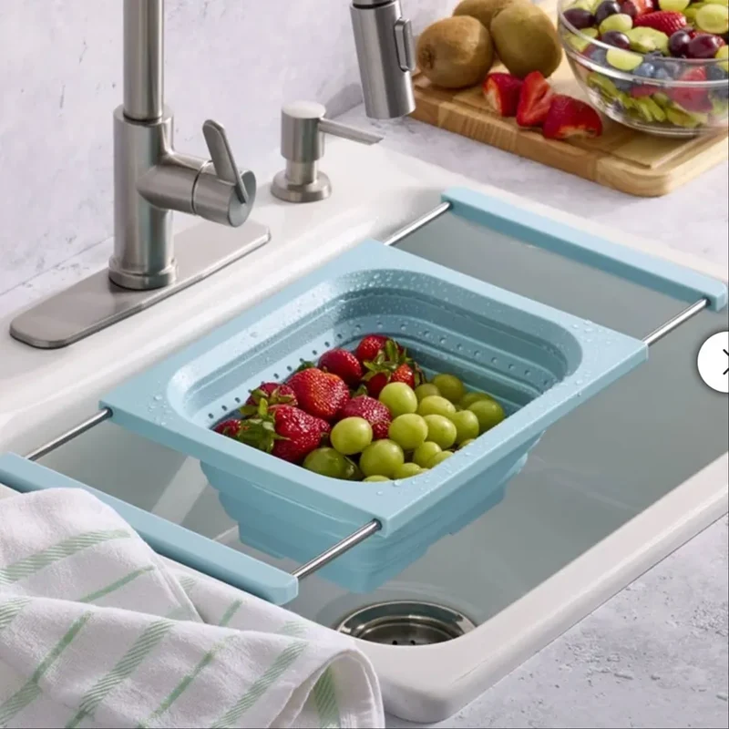 Collapsible Expandable Sink Colander