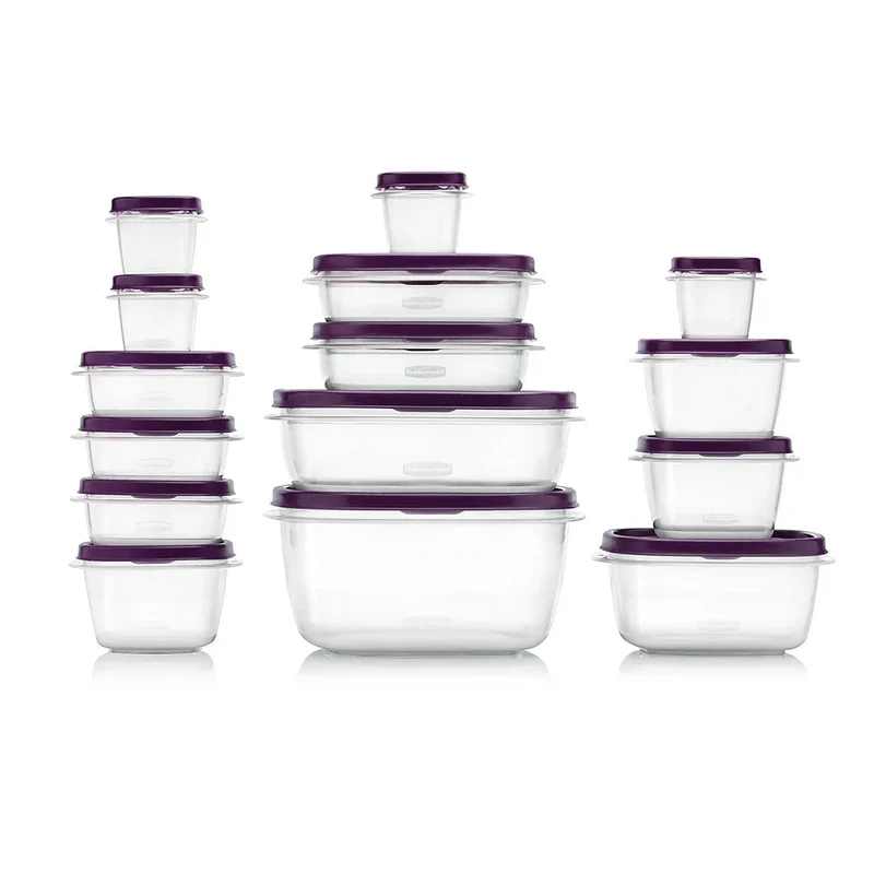 30pc Food Storage Set with Easy Find Lids - Amethyst