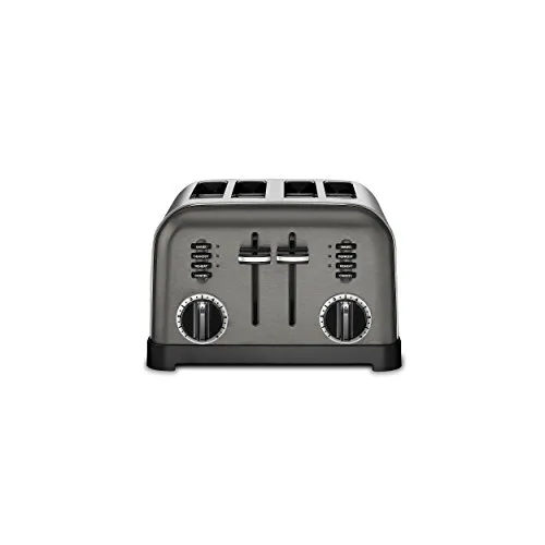 Cuisinart 4-Slice Classic Toaster - Black Stainless Steel