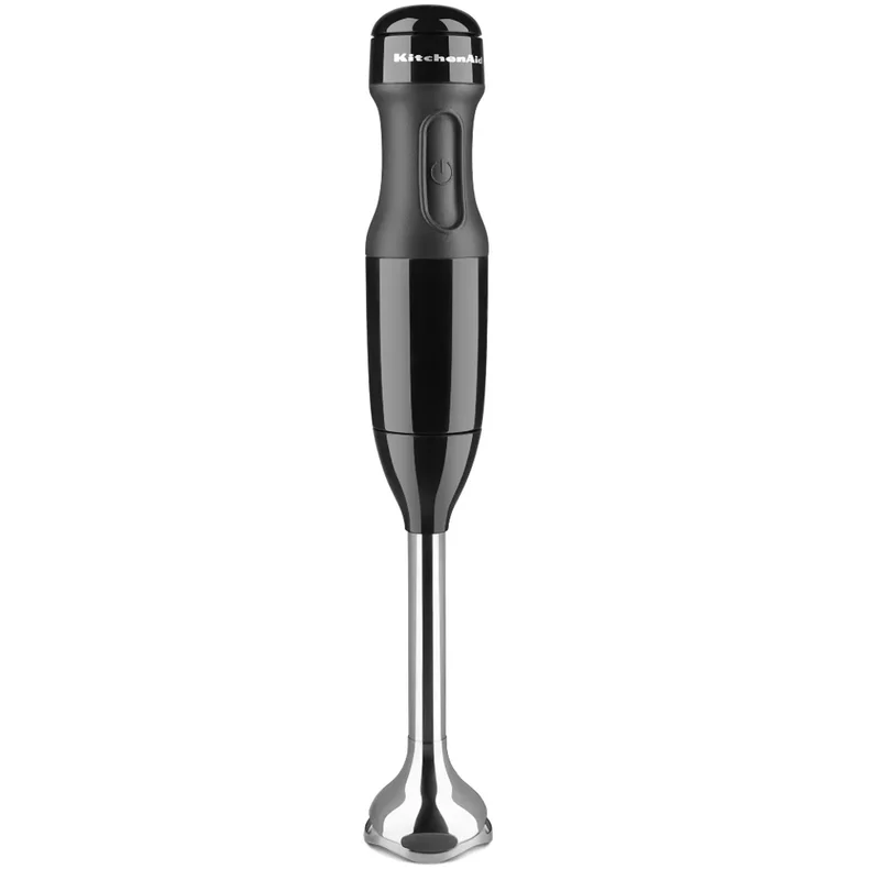 KitchenAid 2-Speed Corded Hand Blender Onyx Black with Blending Jar