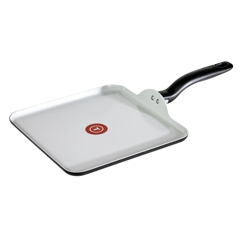 Ceramic Nonstick Square Griddle - Black