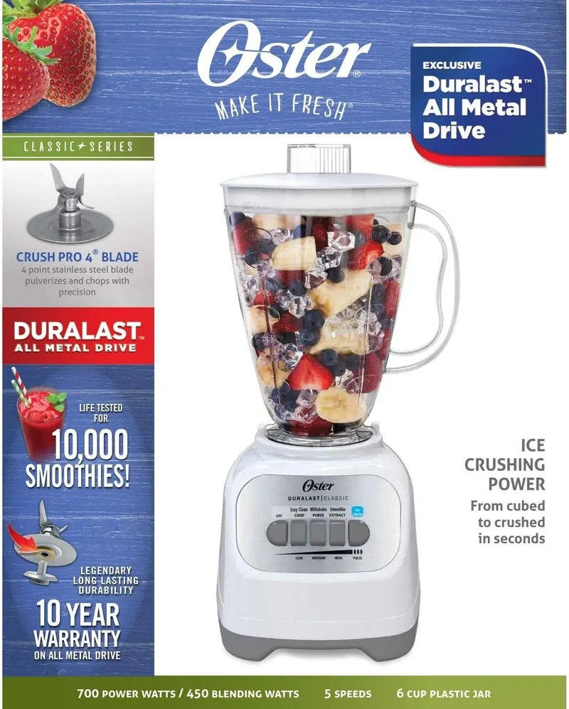 Oster Blender - White