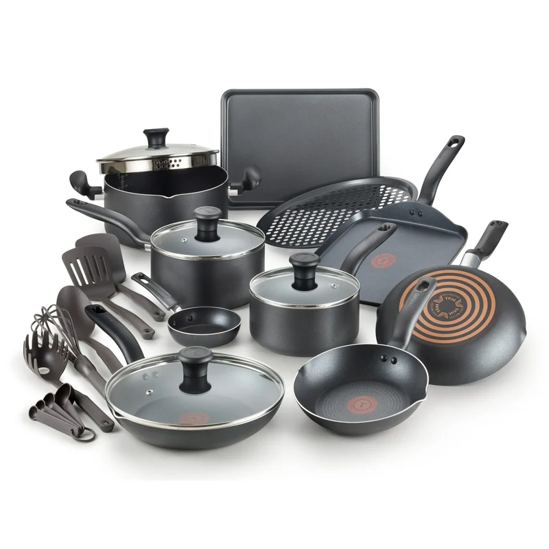 T-Fal 20pc Simply Cook Nonstick Cookware Set