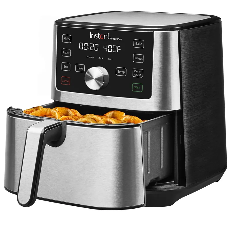 Vortex Plus 4qt 6-in-1 Stainless Steel Air Fryer