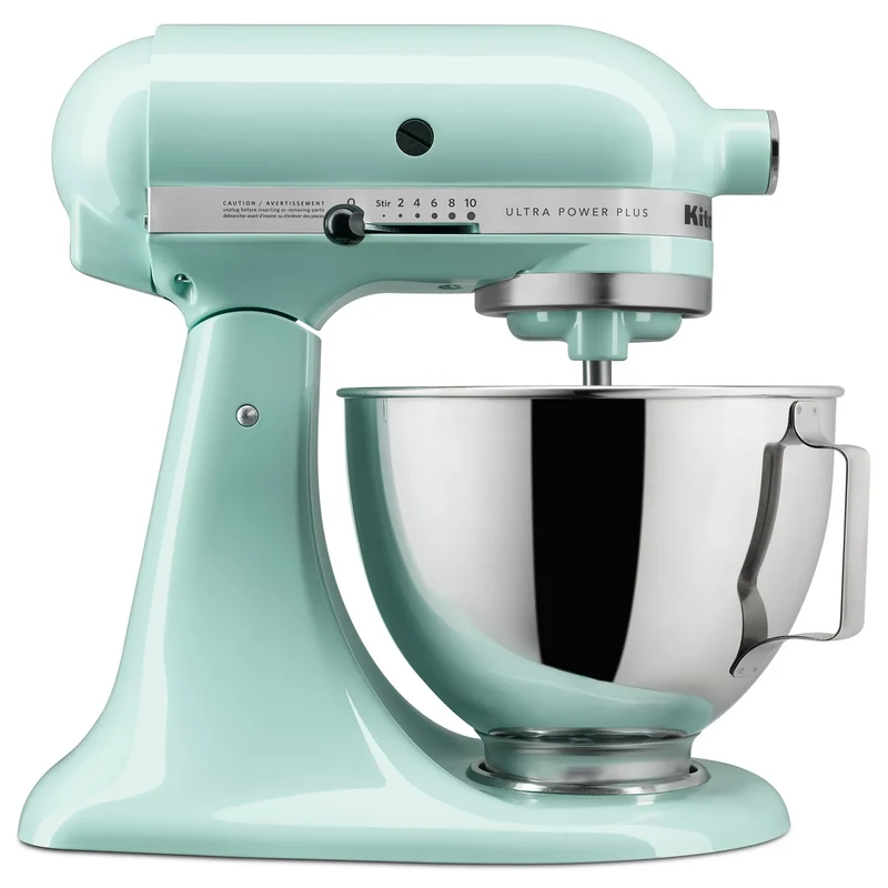 Ultra Power Plus 4.5qt Tilt-Head Stand Mixer - Ice Blue